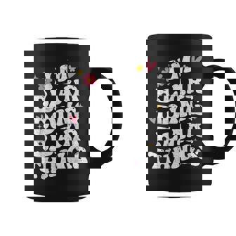 I'm Blair Doing Blair Things Retro Groovy Personalized Coffee Mug | Mazezy