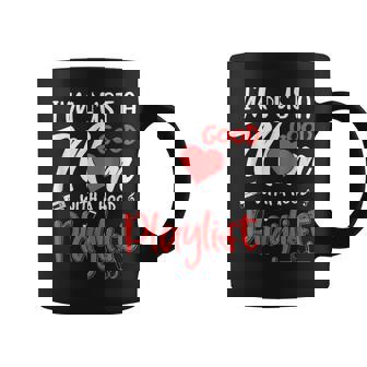 I'm Just A Good Mom With A Hood Playlist Coffee Mug - Thegiftio