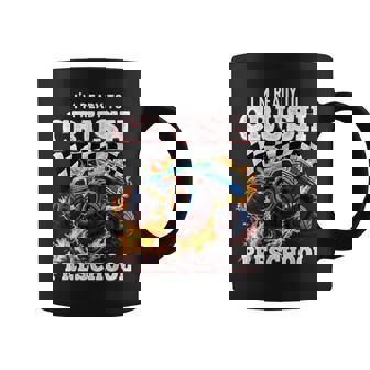 I'm Ready To Crush Preschool Monster Truck First Day Boys Coffee Mug | Mazezy