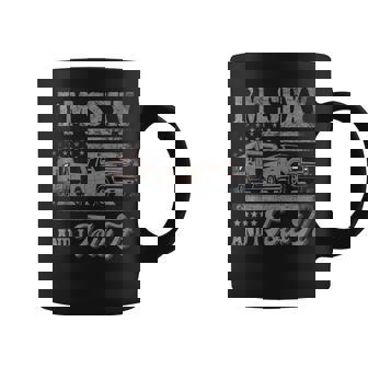 I'm Sexy And I Tow It Vintage American Flag Camping Coffee Mug - Thegiftio