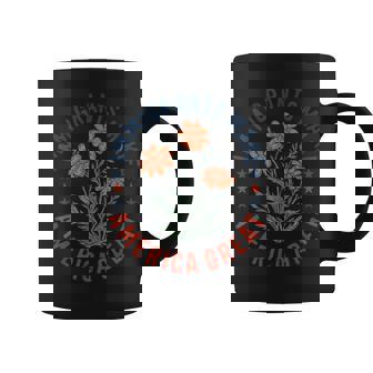 Immigrants Make America Great Floral Flower Human Rights Usa Coffee Mug - Monsterry