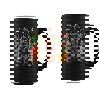 Indian Tribe Native American Feather Headdress Indian Chief Coffee Mug - Monsterry