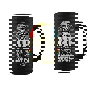 Intage 50E Anniversaire Hommes S Née En Juin 1975 Tasse - Cadeauxyz