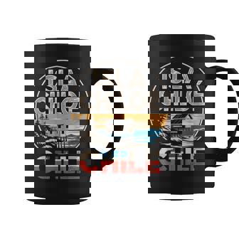 Isla Chiloé Chileista Panorámica Del Atardecer Taza de café - Regaloses