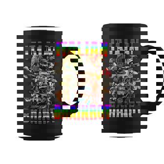 Italian Brainrot All Characters レインボー フラッグ プライド コーヒーマグ - Kawaiitshirt