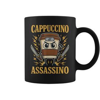 Italian Brainrot Cappuccino Assassino Brain Rot Meme Coffee Mug - Thegiftio