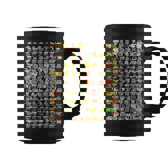 Italian-Brainrot Gen Z Meme 90 Brainrot Characters Coffee Mug | Mazezy