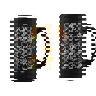 Italiano Brainrot Meme Gracioso Todos Brainrot Animales Humor Taza de café - Regaloses