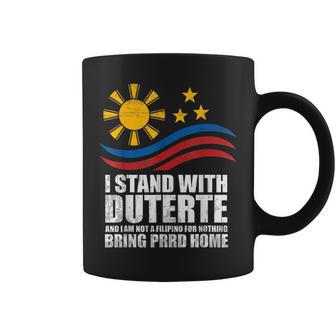 Itand With Duterte フィリピン フィリピン 強い 帰省 コーヒーマグ - Kawaiitshirt