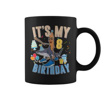 It's My 8Th Birthday Tung Tung Tung Sahur Tralalero Tralala Coffee Mug - Thegiftio UK