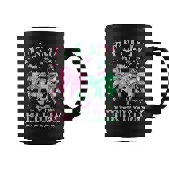 It's My 9Th Birthday Witch Pink And Green 9 Year Old Coffee Mug - Monsterry