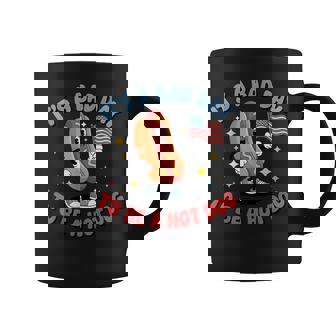 Its A Bad Day To Be A Hot Dog Meme Hotdog Usa Flag Coffee Mug - Thegiftio