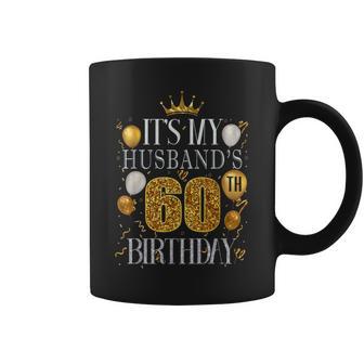 It's My Husband's 60Th Birthday Happy Birthday 60 Years Old Coffee Mug - Thegiftio UK