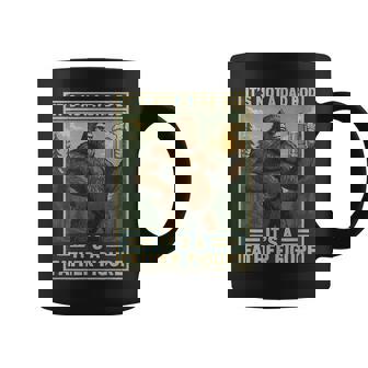 It's Not A Dad Bod It's A Father Figure Distressed Coffee Mug - Thegiftio