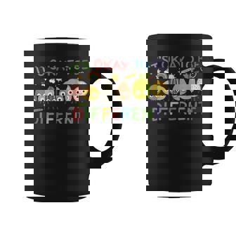 It's Okay To Be Different Cute Diversity Back To School Coffee Mug - Monsterry