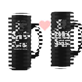 J'aime Heartanta Cruz En Californie Tasse - Cadeauxyz