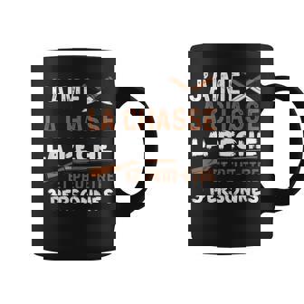 J'aime La Chasse Pêche Chasseur Sport Animal Homme Cadeau Tasse - Cadeauxyz