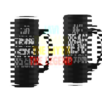 Javi El Hombre El Mito La Leyenda Regalo Para Javi Taza de café - Regaloses
