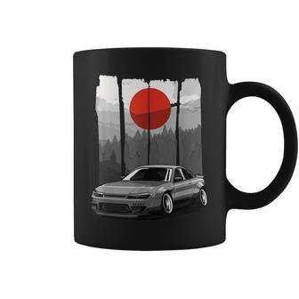 Jdm15 シルビアジャパン ドリフトカー ライジングサンチューニング コーヒーマグ - Kawaiitshirt