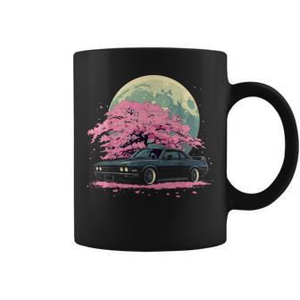 Jdmakura Car Coche Japonés Con Flores De Cerezo Taza de café - Regaloses