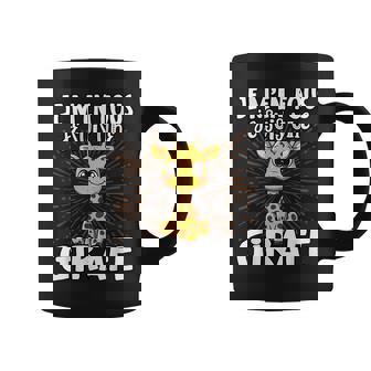 Je M'en Fous Jeuis Une Girafe Jolie Girafe Tasse - Cadeauxyz