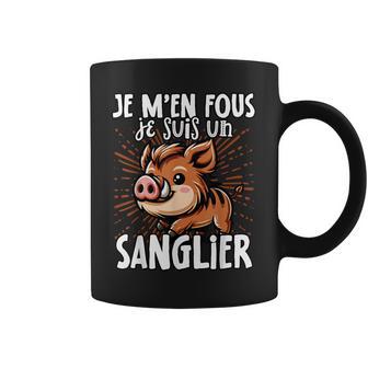 Je M’En Fous Je Suis Un Sanglier Sweet Wild Boar Tasse - Cadeauxyz