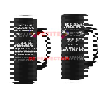 Je Ne Suis Pas Petite Perfection Humour Sarcasme Tasse - Cadeauxyz
