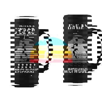 Je Peux Pas J'ai Marche Nordique Rétrointage Tasse - Cadeauxyz