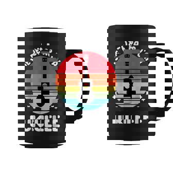Je Peux Pas J'ai Ukuléléintage Humour Musique Tasse - Cadeauxyz