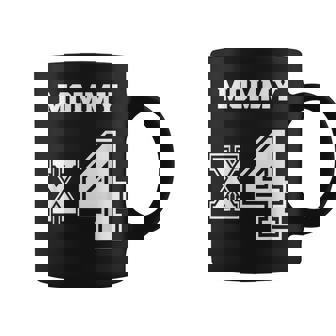 Jersey Style Mommy X4 X 4 Proud Mom Mother Mama Birth Day Coffee Mug | Mazezy
