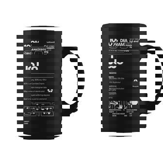 Jojo名札 皮肉な名前 ジョジョの栄養成分 コーヒーマグ - Kawaiitshirt