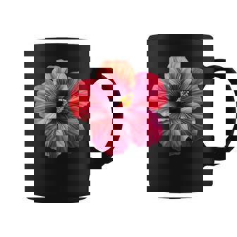 Jolie Fleur D'hibiscus Tasse - Cadeauxyz