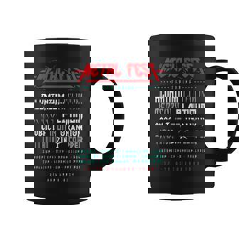Juegos De Palabras Divertidos Del Metal Fest Taza de café - Regaloses