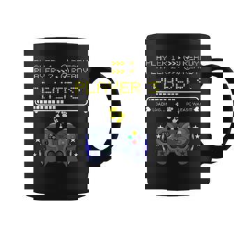 Jugadores 12 Ready Player 3 Cargando Nuevo Bebé Juegos Divertidos Taza de café - Regaloses
