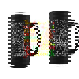Junenth 1865 African Melanin Black History Girls Coffee Mug - Thegiftio UK