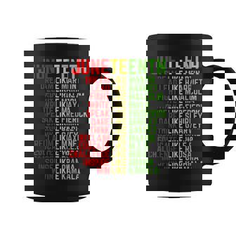Junenth 1865 Dream Freedom Day Like Leaders Coffee Mug - Thegiftio