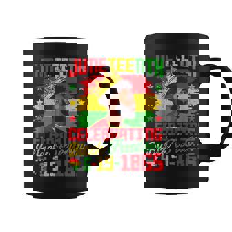 Junenth Celebrating Black Freedom Black King Coffee Mug | Mazezy