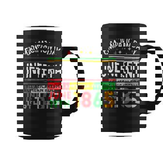 Junenth Emancipation Day Black June 19Th 1865 Women Coffee Mug - Thegiftio UK