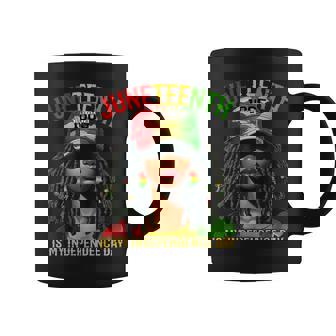 Junenth Is My Independence Day Black Freedom 1865 Coffee Mug - Thegiftio UK