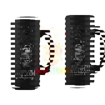 Junenth Is My Independence Day Locd Hair Black Girl Coffee Mug - Thegiftio