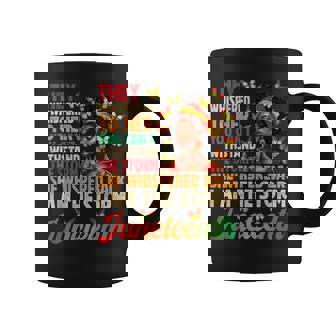Junenth I Am The Storm Black Freedom 1865 Coffee Mug | Mazezy