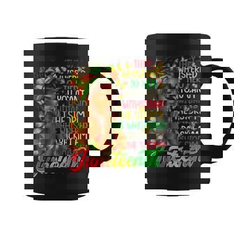 Junenth I Am The Storm Black Black History Girl Coffee Mug | Mazezy