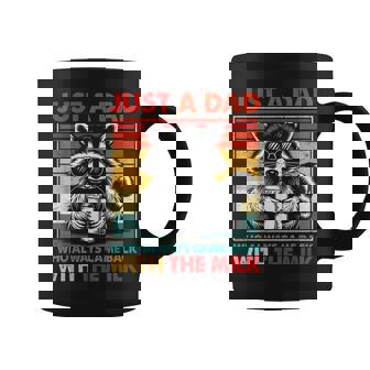 Just A Dad Who Always Came Back Fathers Day Funnu Retro Coffee Mug - Thegiftio