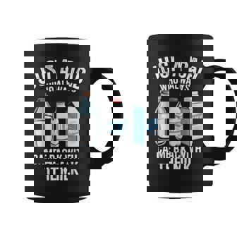 Just A Dad Who Always Came Back With The Milk Coffee Mug - Thegiftio