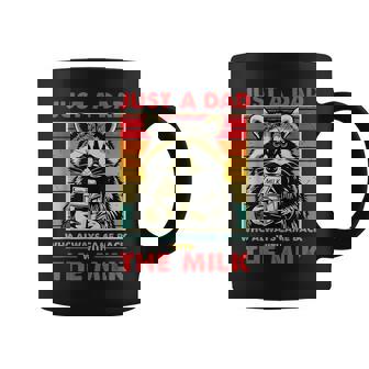Just A Dad Who Always Came Back With The Milk Father’S Day Coffee Mug - Thegiftio