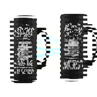 Just A Dad Who Always Came Back With The Milk Fathers Day Graphic Print Coffee Mug - Monsterry