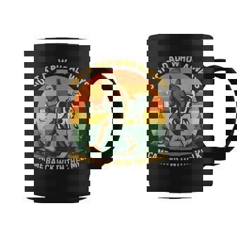 Just A Dad Who Always Came Back With Milk Bigfoot Coffee Mug - Thegiftio UK