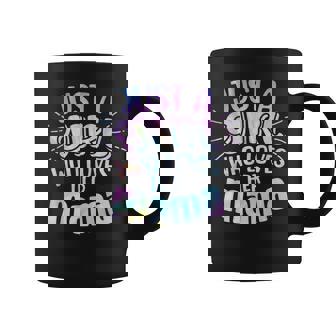 Just A Girl Who Loves Her Mama Mother Son And Daughter Love Coffee Mug | Mazezy