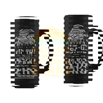 Just A Girl Who Loves National Parks Retro Coffee Mug - Thegiftio