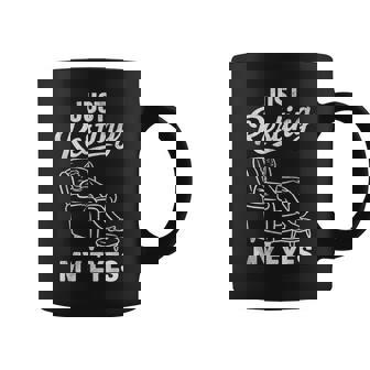 Just Resting My Eyes Sarcastic Relaxing Men Coffee Mug - Thegiftio